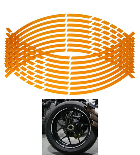 Set motorbike orange - set,
