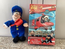 Postman Pat Board Game Brand New + Sealed 2008 + Plush Soft Toy Figure 2006