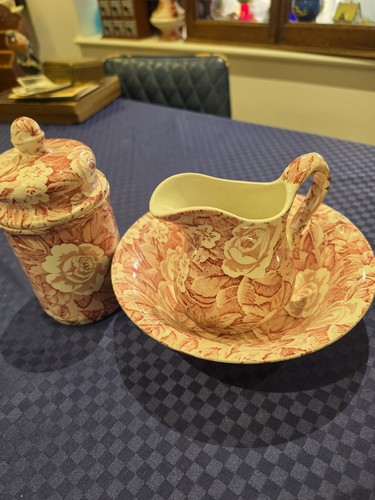 Burleigh ware chintz dressing - ware,