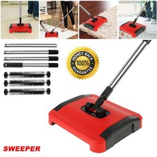 MANUAL CARPET SWEEPER BRUSH RUG CLEANER DUSTER BROOM CRUMB COLLECTOR PET