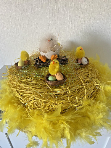 Handmade easter bonnet hat - bn,