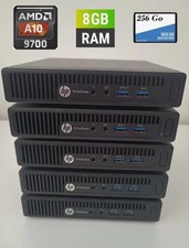 HP EliteDesk 705 G3 Mini Pc AMD A10, 16 RAM, SSD 240 GB, Win 10