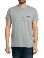 Lois Jeans Men's Teco Chest Pocket T-Shirt, Grey