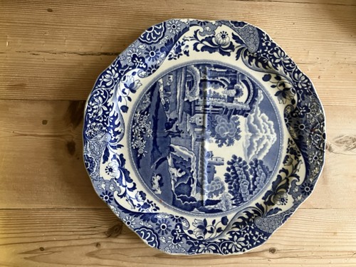 Spode blue italian quartered - blue,