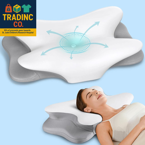 Cervical neck pillow for - cervical, pain