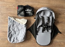 Babyzen Yoyo Newborn Pack 0+ with Footmuff & Rain Cover  - Great Condition 