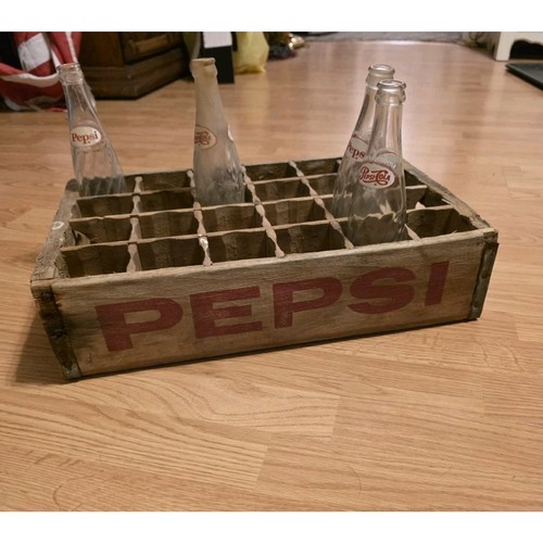 Vintage bottle pepsi cola - 24, pepsi-cola