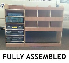 Ford Transit Connect 2014 - 2023 Van Shelving Racking LWB Plywood System Storage