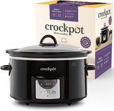 Crockpot Digital Slow Cooker | 3.5 L (3-4 People) | Programmable Countdown Timer