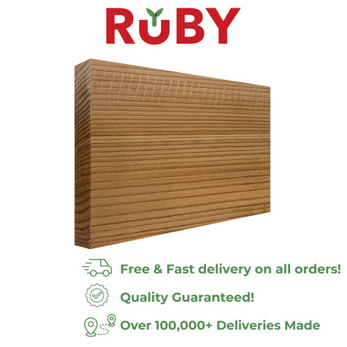 Western red cedar sample board - sample,