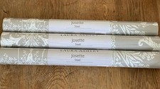 Laura Ashley JOSETTE Wallpaper - STEEL 3 x Rolls Same Batch 