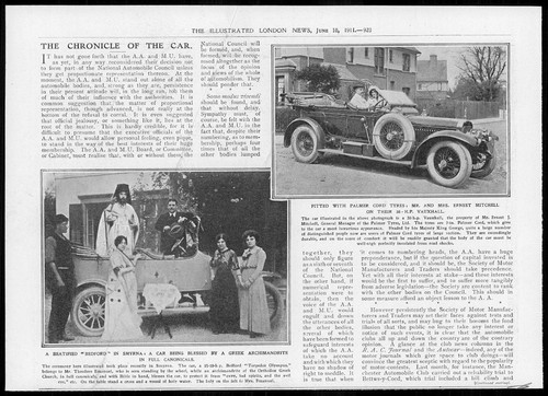 1911 antique print - 1911,