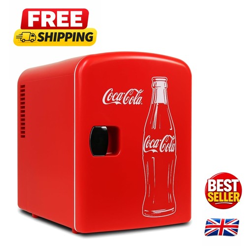 Vintage coca cola mini fridge - coca-cola,