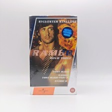 Rambo Trilogy VHS Box Set New