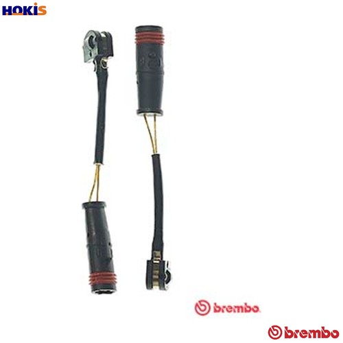 Warning contact brake pad - warning,