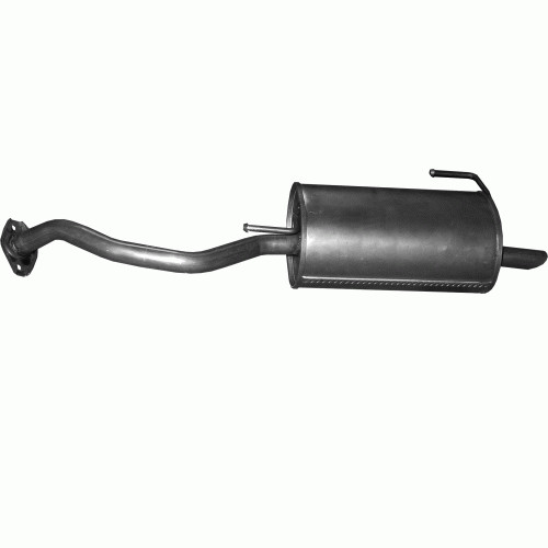 Exhaust rear silencer for - rear,
