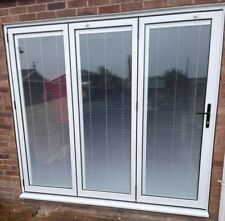 White Aluminium Bi-Fold Doors