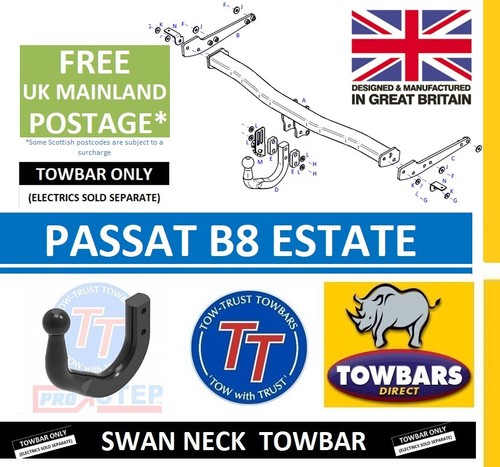 Towbar swan neck for - swan,