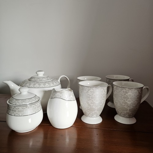 Aynsley white bone - china, grey