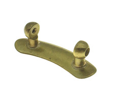King Trombone Slide Water Key Saddle - Brass