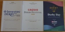 (3) EPSOM DERBY RACE CARDS