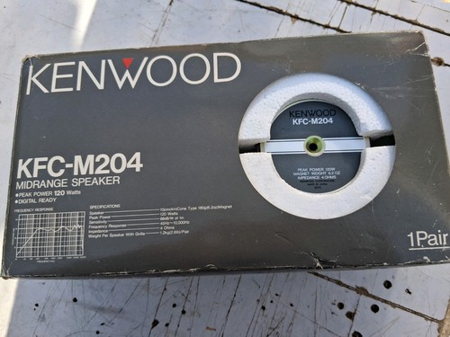 Kenwood car audio midrange - audio,