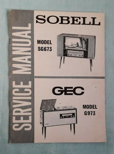 Sobell service manual for - manual,