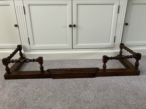 Antique oak barley twist - oak,
