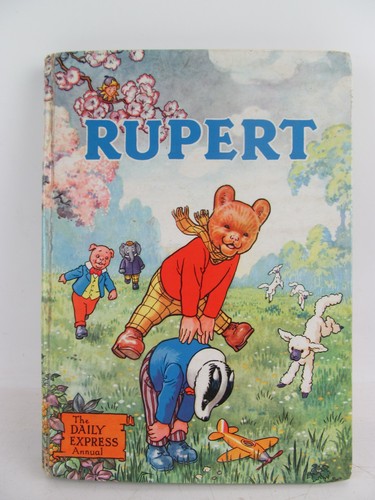 Vintage rupert bear - bear, book