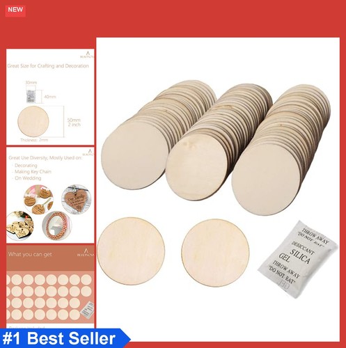 Unfinished wood circles - unfinished,