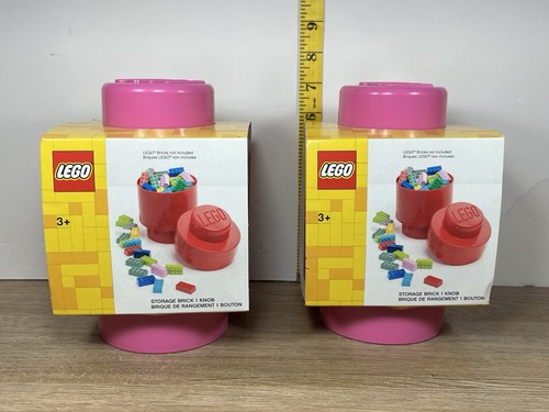 New pink lego - new, stackable