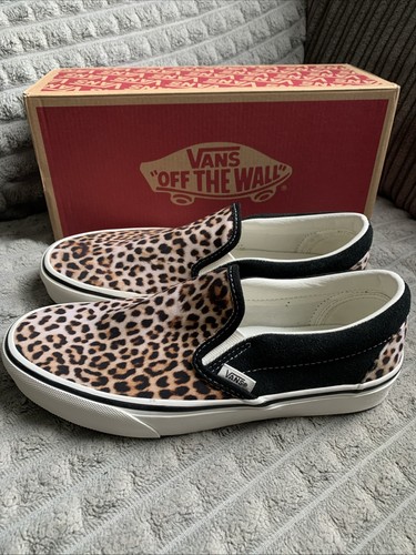 Vans classic slip leopard - vans, slip-on