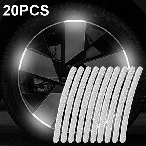 20pcs fluorescent white car - fluorescent,