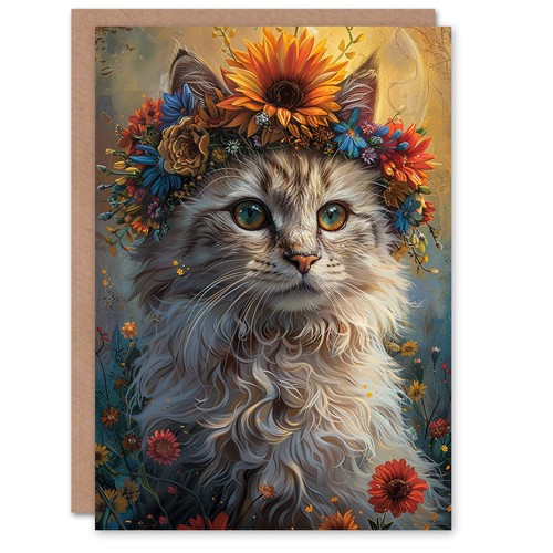 Birthday card ragdoll cat - birthday,