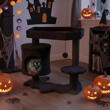 Cat Tree Halloween Cat Condo