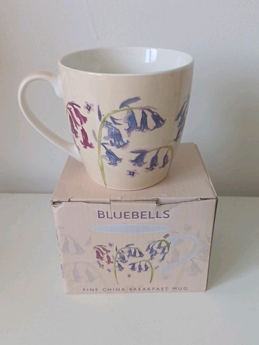 Bluebells breakfast mug - breakfast,
