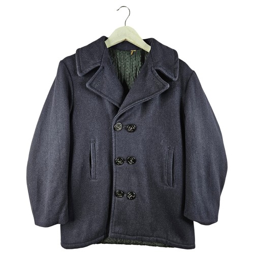 Vintage navy mens wool - us,