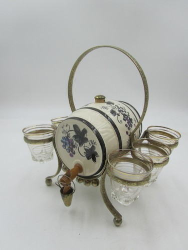 Ceramic sherry barrel - sherry,