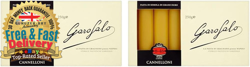 Garofalo cannelloni dry pasta - cannelloni,