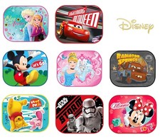2x Disney Car Sun Shade UV Baby Children Kids Window Visor Cars Frozen Winnie