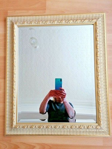 Beautiful gold trim - gold, mirror