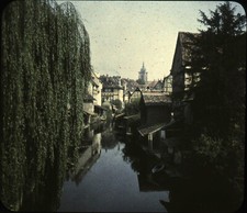AUTOCHROME Stereo Lotx12 (6x13) Life Scenes, Landscapes & Characters, Colmar...