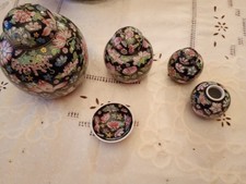 Collection of Chinese ginger jars