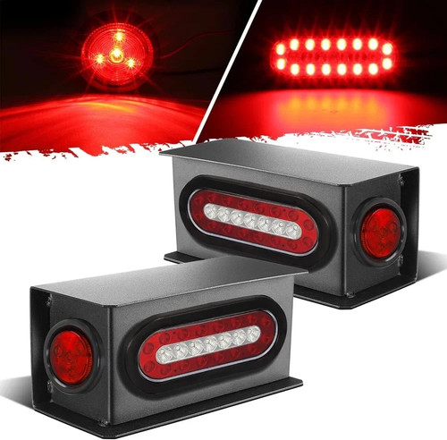 2pcs steel trailer light - 2pcs, boxes