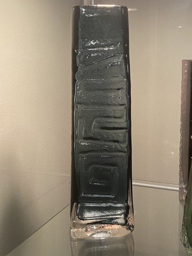Whitefriars glass totem vase - glass,