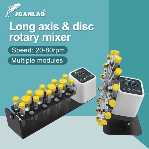 Long axis rotary mixer - long, lab