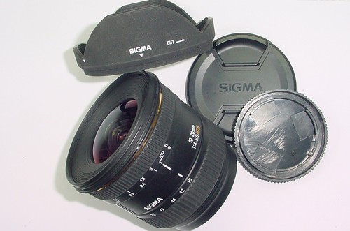 Sigma 20mm 6 dc - 10-20mm, f/4-5.6