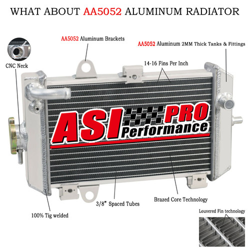 36mm aluminium radiator for - aluminium,