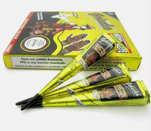 Black henna golecha - black,