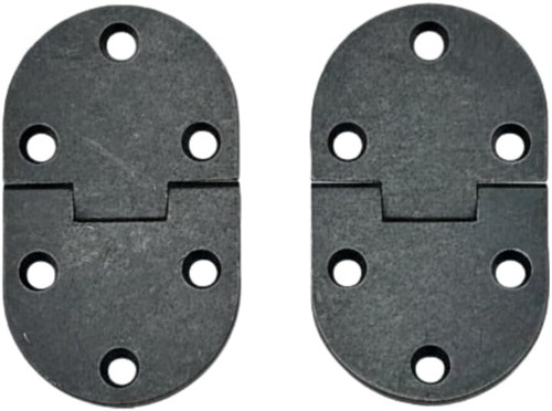 2pcs oval iron butler - butler, tray